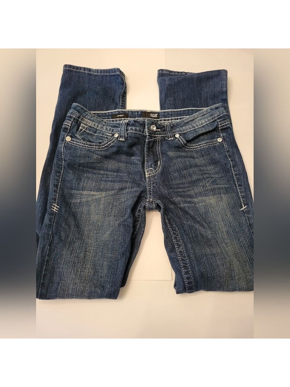 Ana Straight Legged Blue Jeans 29/8